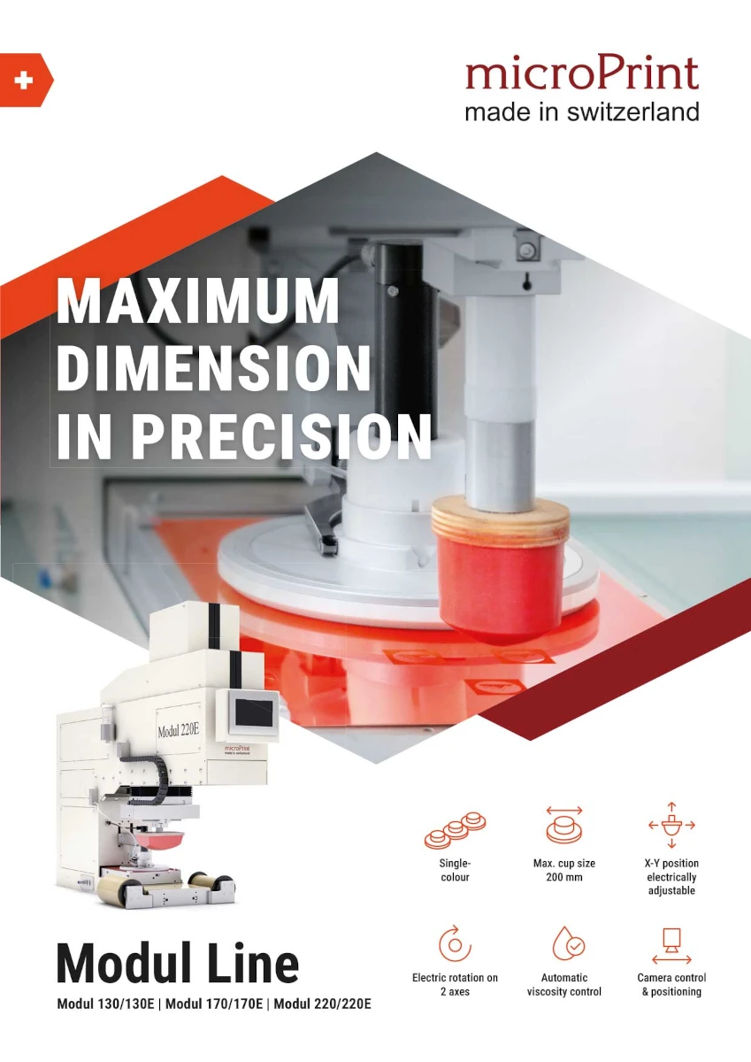 Product Brochure: Pad Printing Machine – Modul Line