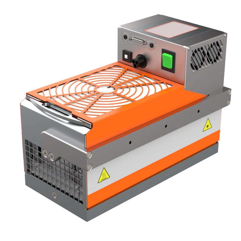 NIR zum Trocknen der Farbe am Ende des Druckprozesses.