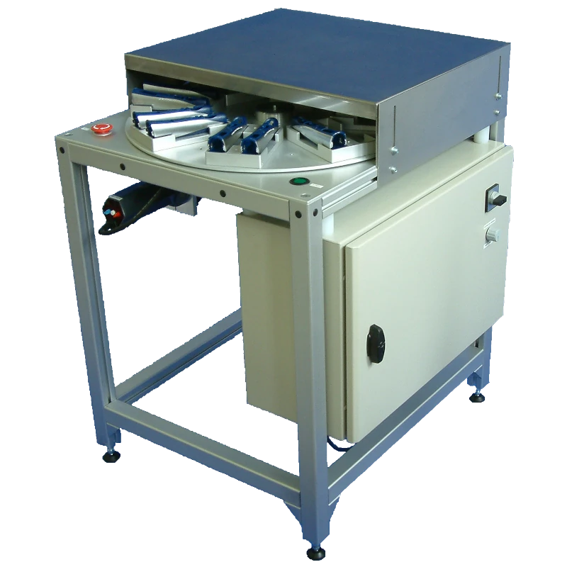 Getaktete Trocknungsanlage mit Warmluft